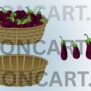 baigan (Baigan Basket Animated llustration)ac