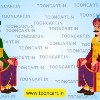2 King Darbari Pack Animated Character
