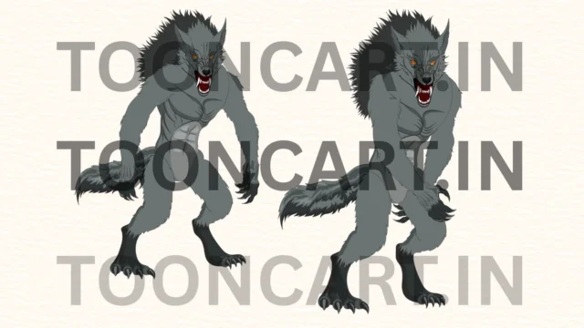 Wolf Animal Character