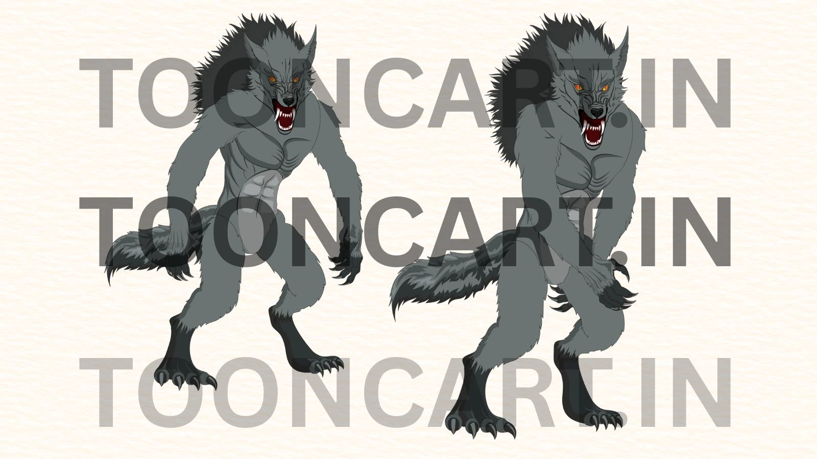 Wolf Animal Character
